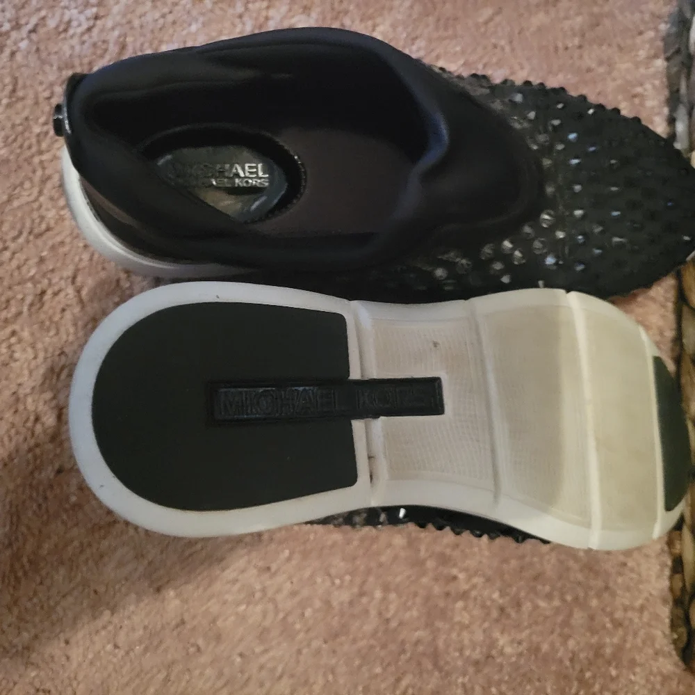 Michael Kors Black Slip-On Footwear - Picture 5 of 5